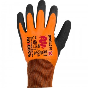 Warrior Protects Double-Dipped Thermal Grip Gloves